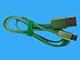 USB A macho a 2.0 micro USB cable de carga
